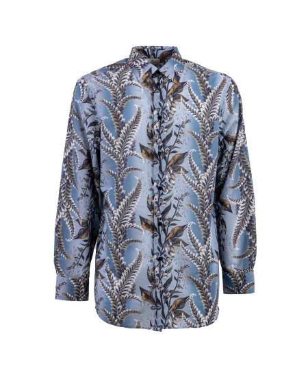 Shop ETRO  Shirt: Etro cotton shirt.
Cotton shirt decorated with an all-over print.
Cuffs with double button.
Regular fit.
Composition: 100% cotton.
Made in Italy.. MRIC0012 99SP504-X0880